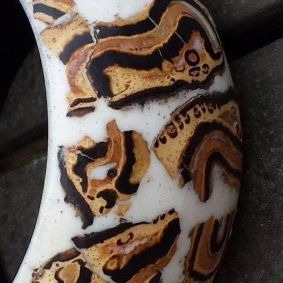 Luan Tree Wood Stretch Bangle Bracelet Philippines - Picture 4 of 4